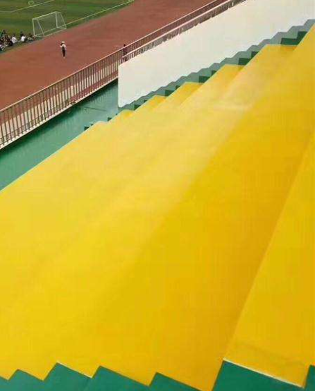 岷县球场台阶翻新修补改造